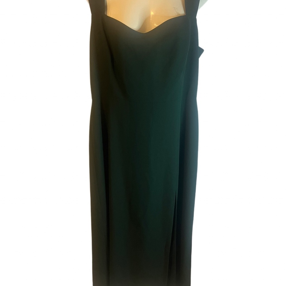 Park & Fifth Strapless Dark Green Dress